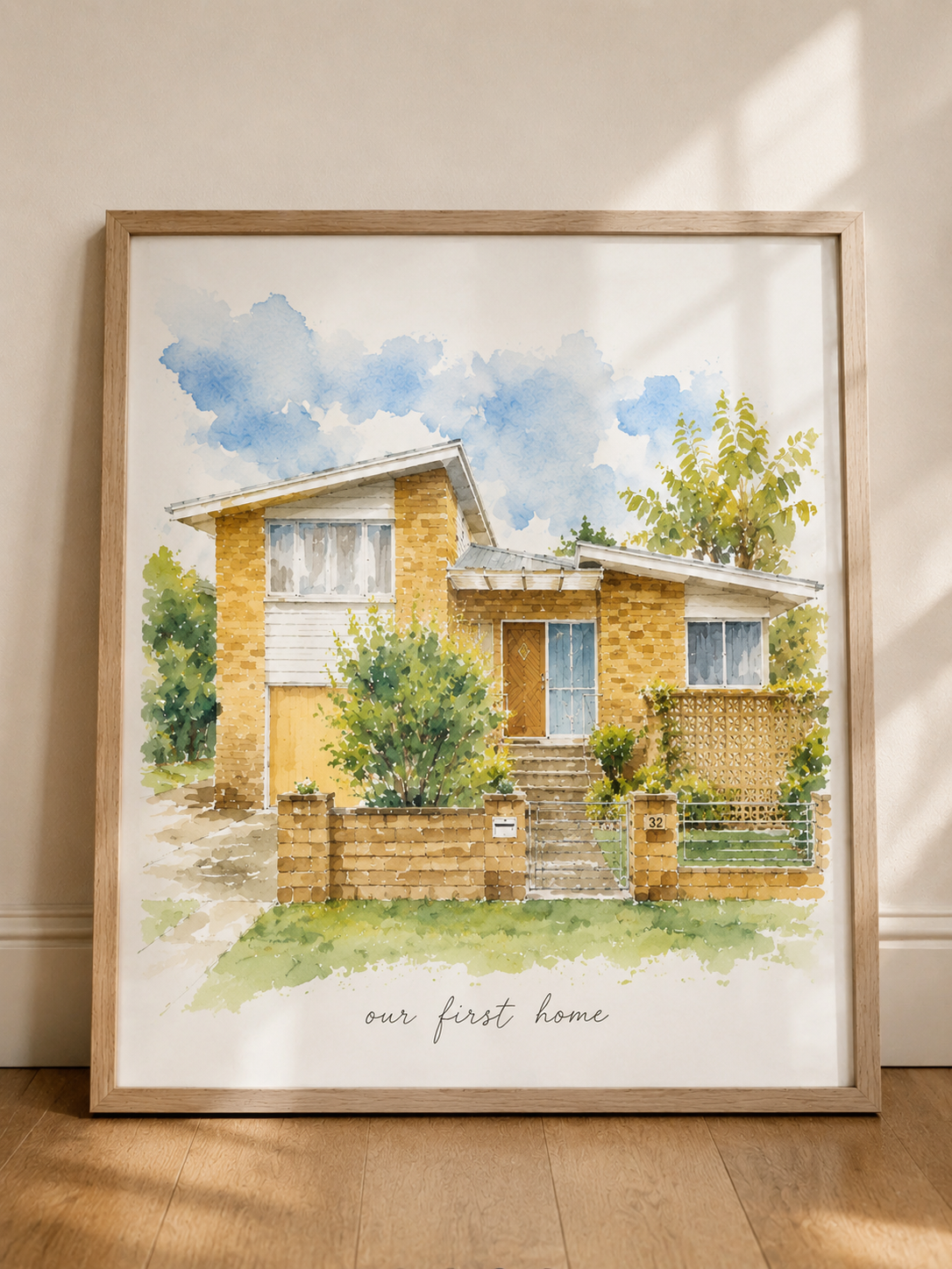 Personalised House Portrait Gift