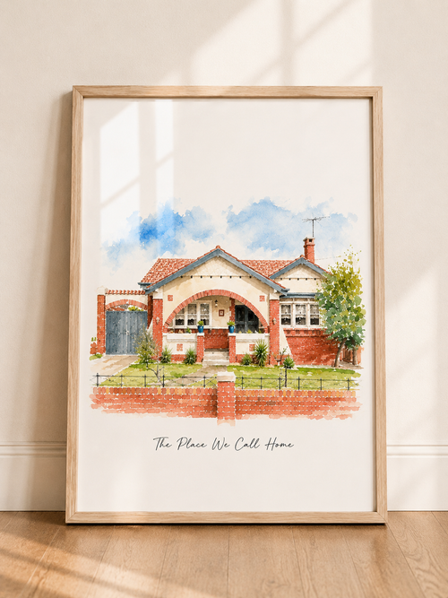 Personalised House Portrait Gift