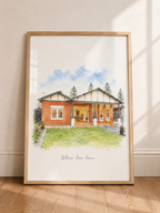 Personalised House Portrait Gift