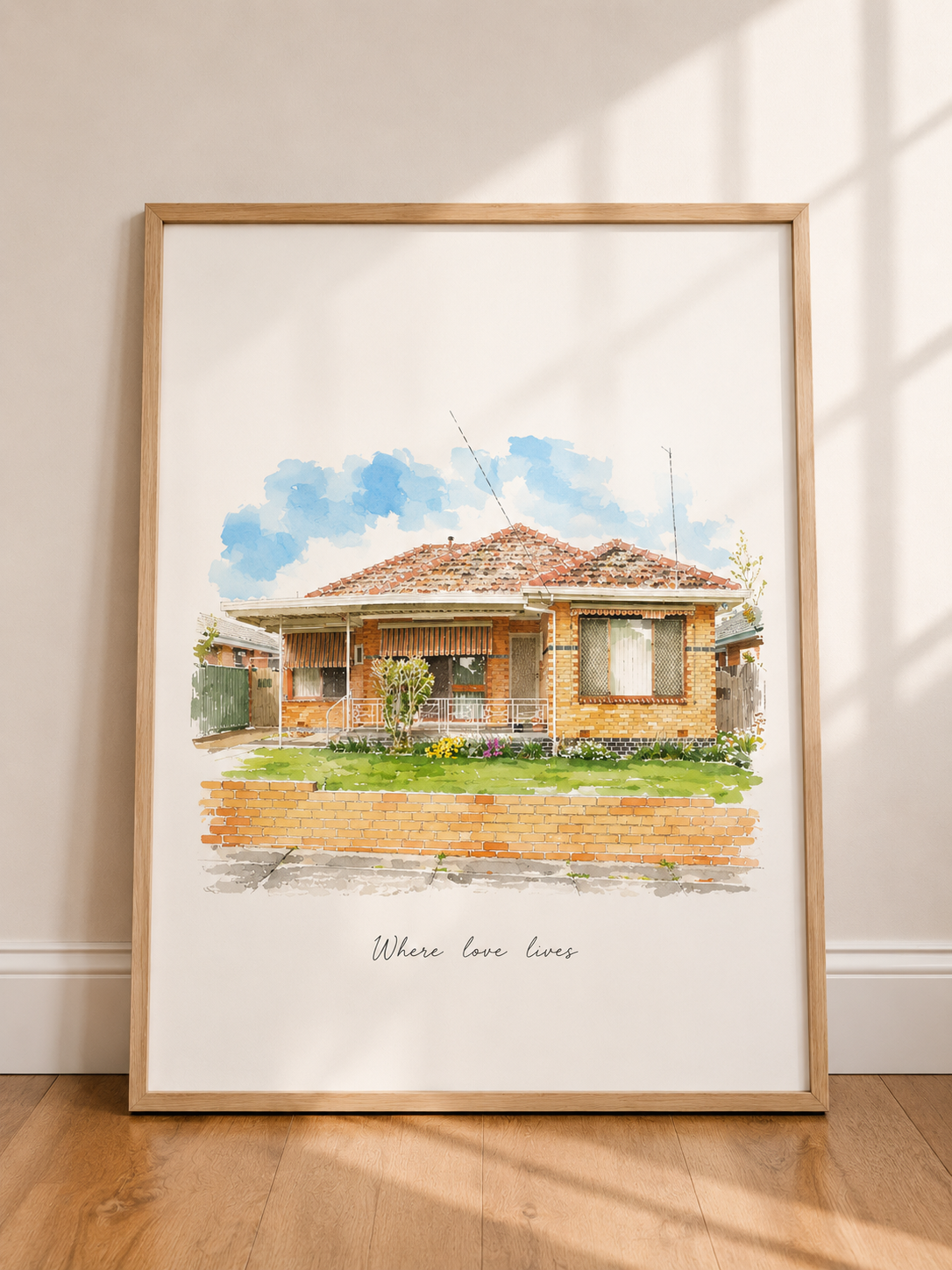 Personalised House Portrait Gift