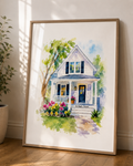 Personalised House Portrait Gift
